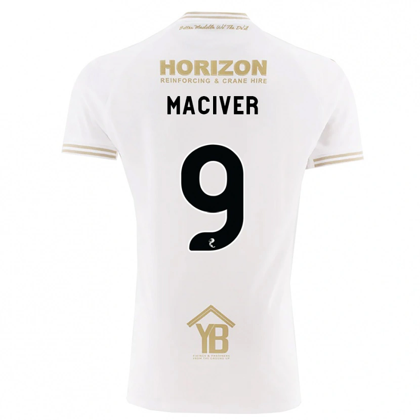 Danxen Men Ross Maciver #9 Wheat White Away Jersey 2026/27 T-Shirt