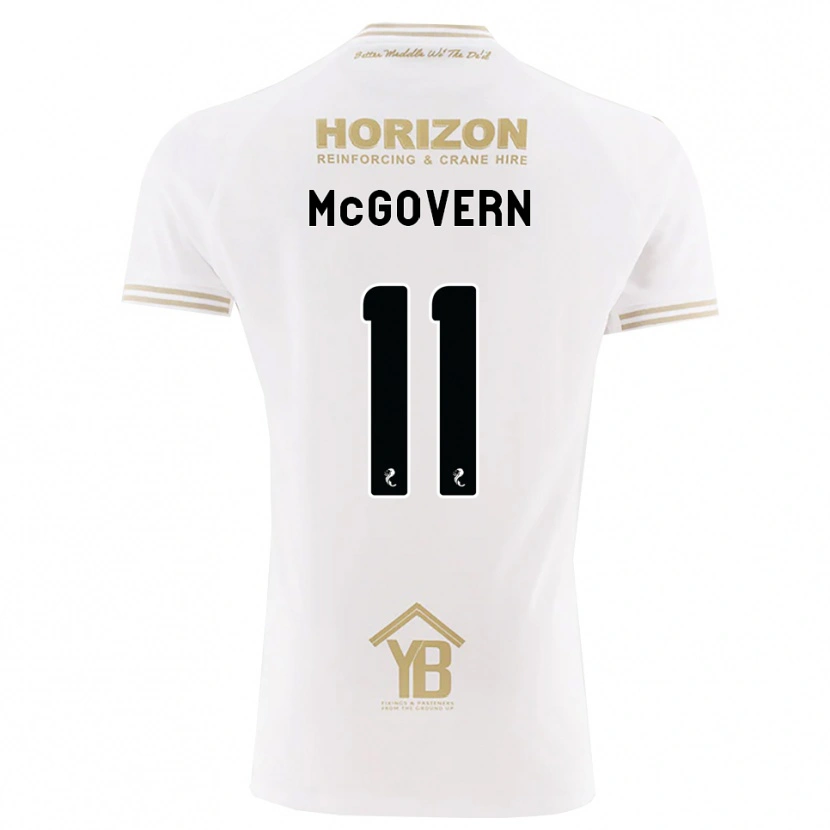 Danxen Men Paul Mcgovern #11 Wheat White Away Jersey 2026/27 T-Shirt