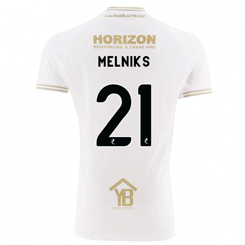 Danxen Men Deniss Melniks #21 Wheat White Away Jersey 2026/27 T-Shirt