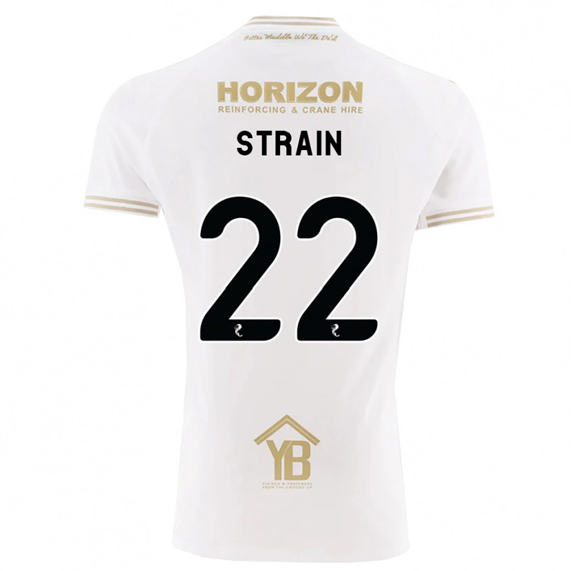 Danxen Men Ryan Strain #22 Wheat White Away Jersey 2026/27 T-Shirt