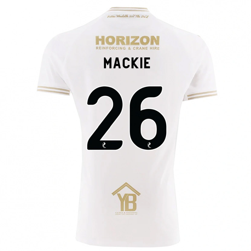 Danxen Men Sean Mackie #26 Wheat White Away Jersey 2026/27 T-Shirt