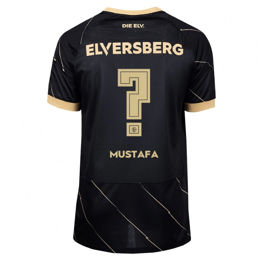 Danxen Men Valdrin Mustafa #0 Black Brown Away Jersey 2026/27 T-Shirt