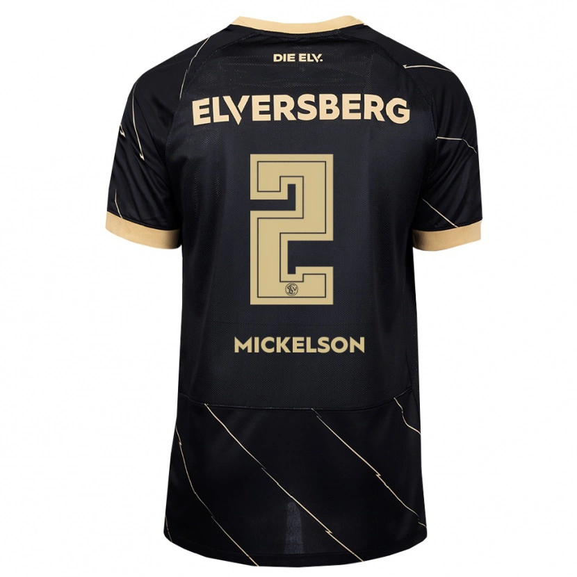 Danxen Men Nicholas Mickelson #2 Black Brown Away Jersey 2026/27 T-Shirt