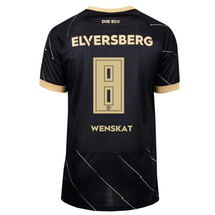 Danxen Men Kian Wenskat #8 Black Brown Away Jersey 2026/27 T-Shirt