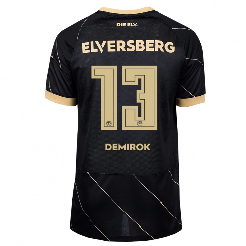 Danxen Men Kaan Demirok #13 Black Brown Away Jersey 2026/27 T-Shirt