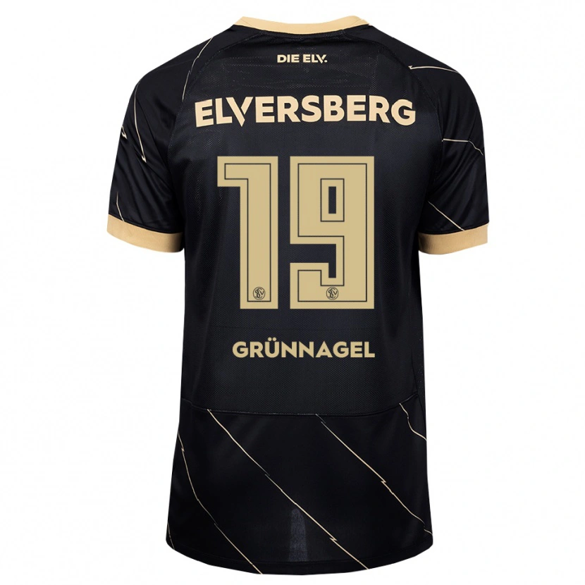 Danxen Men Lea Grünnagel #19 Black Brown Away Jersey 2026/27 T-Shirt