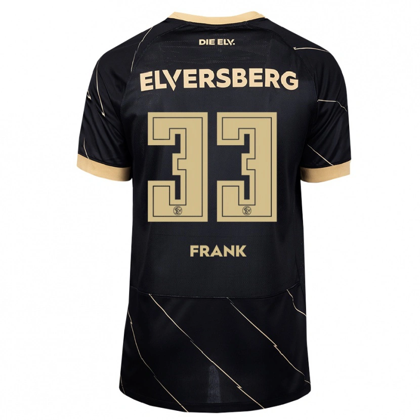 Danxen Men Ronja Frank #33 Black Brown Away Jersey 2026/27 T-Shirt