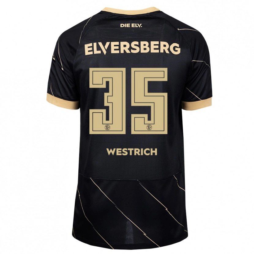 Danxen Men Louis Westrich #35 Black Brown Away Jersey 2026/27 T-Shirt