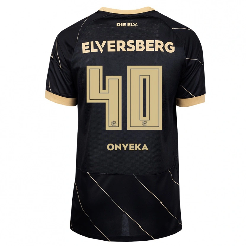 Danxen Men Francis Onyeka #40 Black Brown Away Jersey 2026/27 T-Shirt
