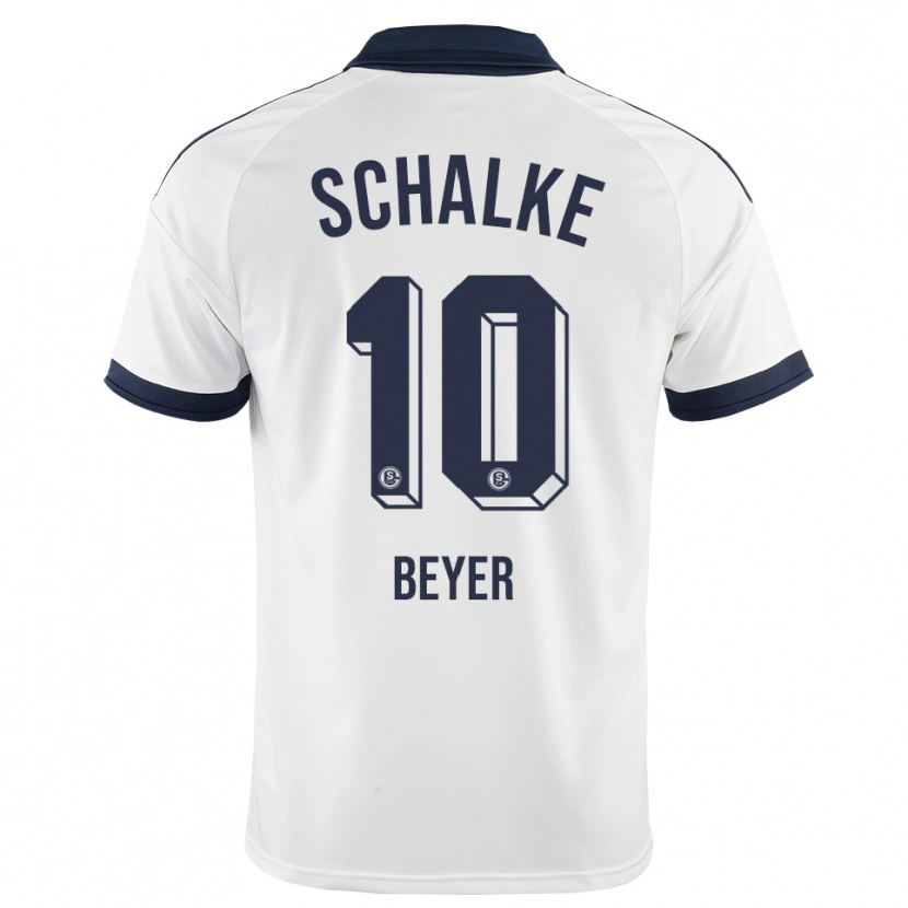 Danxen Men Pia Beyer #10 Black White Away Jersey 2026/27 T-Shirt