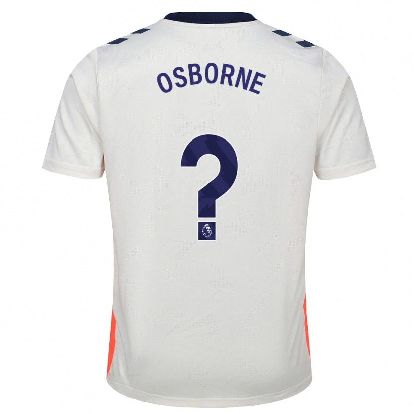 Danxen Men Lucas Osborne #0 White Orange Royal Blue Away Jersey 2026/27 T-Shirt