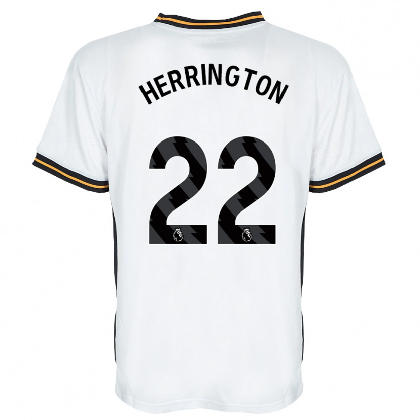 Danxen Men Lucas Herrington #22 White Orange Black Away Jersey 2026/27 T-Shirt