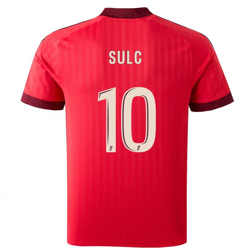 Danxen Men Pavel Sulc #10 Burgundy Red White Away Jersey 2026/27 T-Shirt