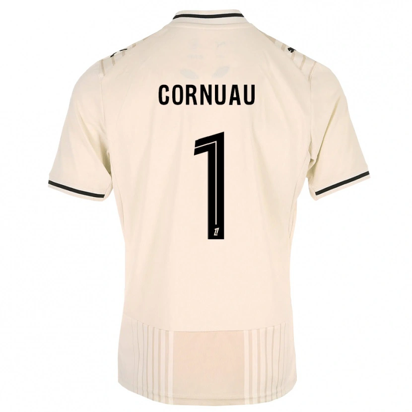 Danxen Men Nino Cornuau #1 Oldlace Black Antiquewhite Away Jersey 2026/27 T-Shirt