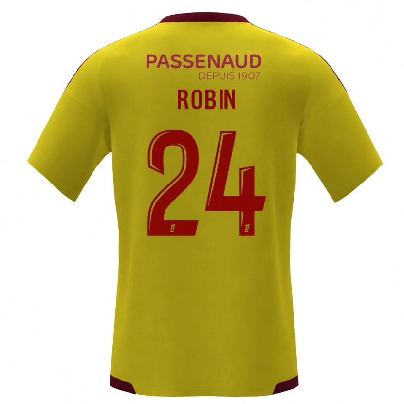Danxen Men Milan Robin #24 Yellow Red Green Away Jersey 2026/27 T-Shirt