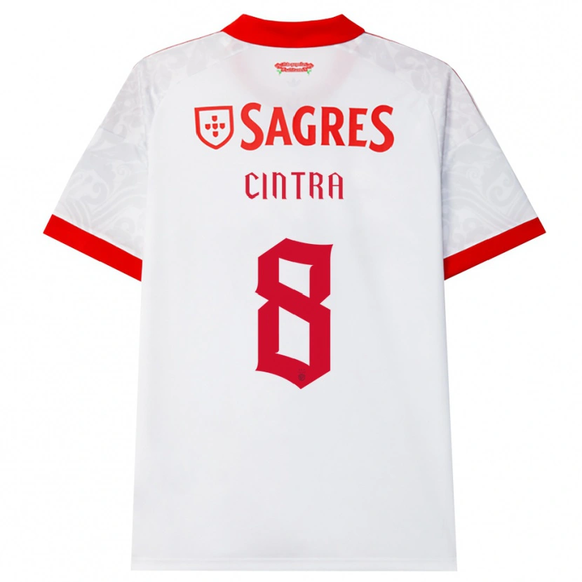 Danxen Men Marta Cintra #8 White Red Yellow Away Jersey 2026/27 T-Shirt