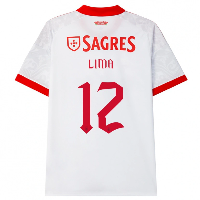 Danxen Men Thaís Lima #12 White Red Yellow Away Jersey 2026/27 T-Shirt