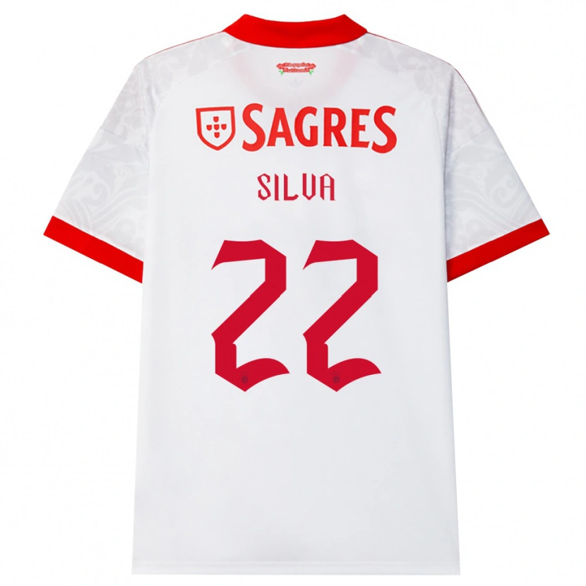 Danxen Men Amelia Silva #22 White Red Yellow Away Jersey 2026/27 T-Shirt