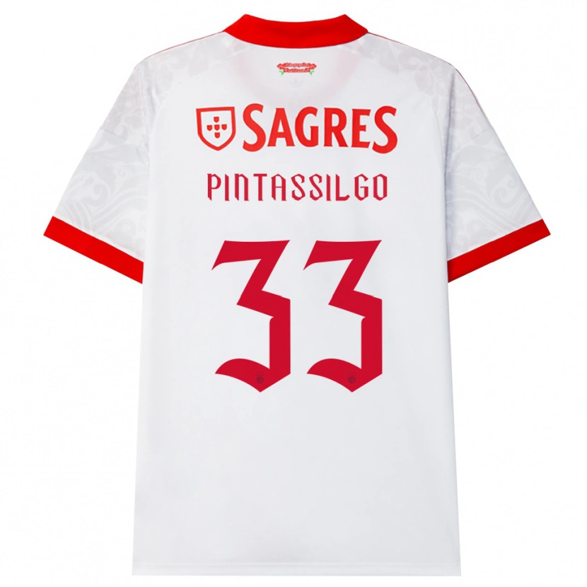 Danxen Men Lara Pintassilgo #33 White Red Yellow Away Jersey 2026/27 T-Shirt