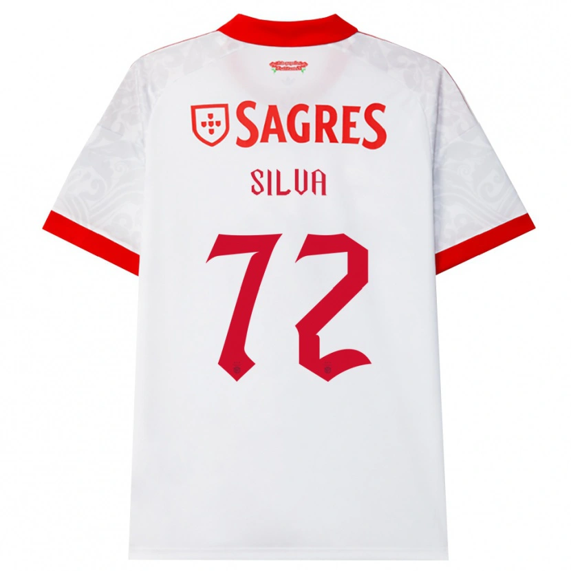 Danxen Men Matilde Silva #72 White Red Yellow Away Jersey 2026/27 T-Shirt