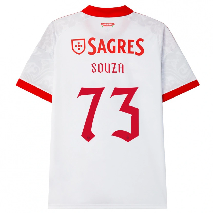 Danxen Men Beni Souza #73 White Red Yellow Away Jersey 2026/27 T-Shirt