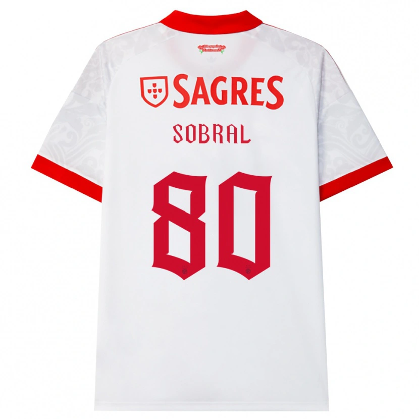 Danxen Men Gonçalo Da Silva #80 White Red Yellow Away Jersey 2026/27 T-Shirt
