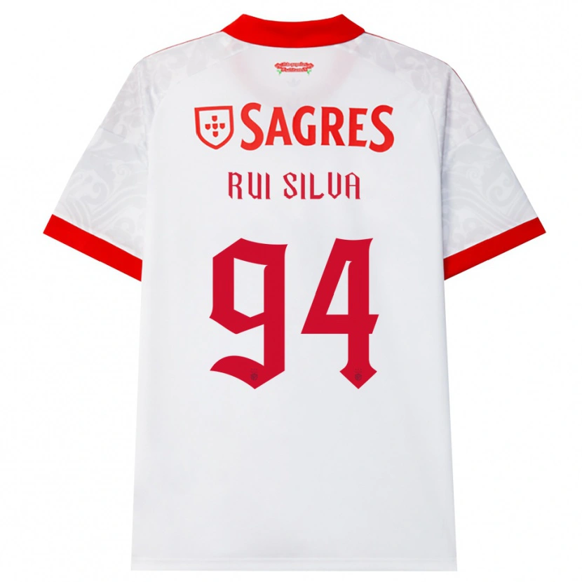 Danxen Men Rui Silva #94 White Red Yellow Away Jersey 2026/27 T-Shirt