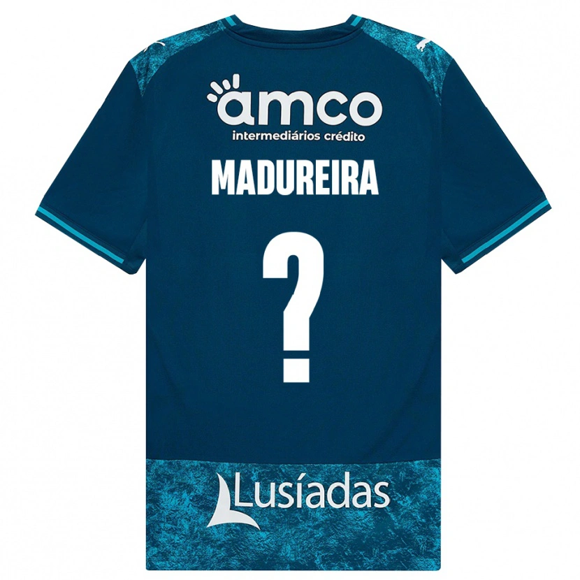 Danxen Men João Madureira #0 Darkslate Gray Mediumturquoise Away Jersey 2026/27 T-Shirt