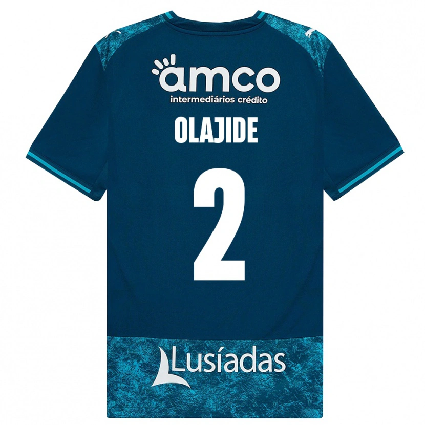 Danxen Men Mustapha Olajide #2 Darkslate Gray Mediumturquoise Away Jersey 2026/27 T-Shirt