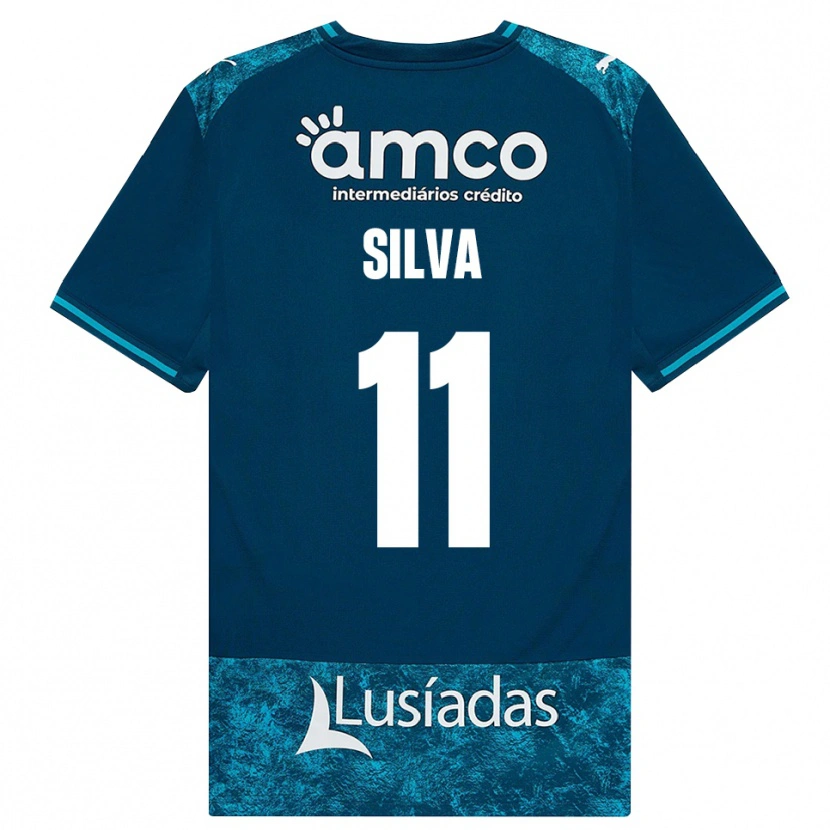 Danxen Men Gabriel Silva #11 Darkslate Gray Mediumturquoise Away Jersey 2026/27 T-Shirt