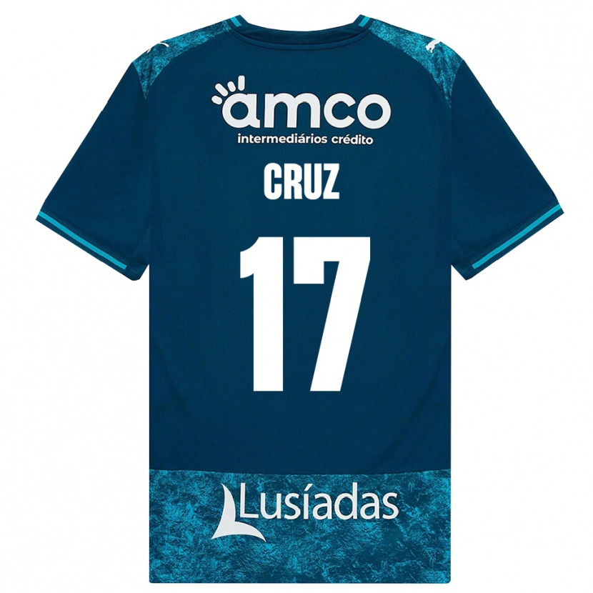 Danxen Men Salvador Cruz #17 Darkslate Gray Mediumturquoise Away Jersey 2026/27 T-Shirt