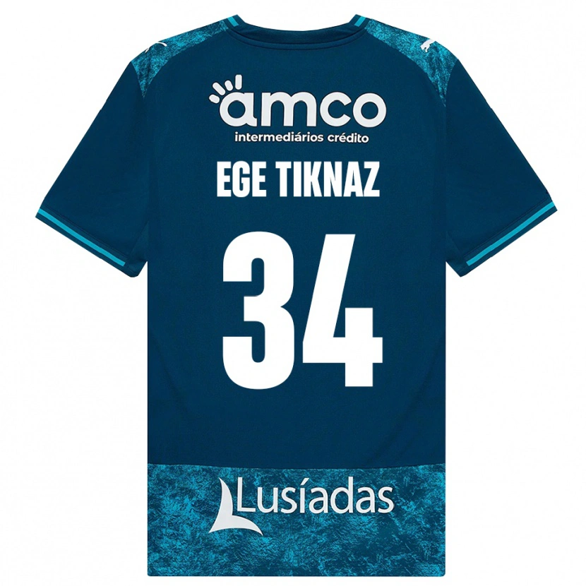 Danxen Men Demir Ege Tıknaz #34 Darkslate Gray Mediumturquoise Away Jersey 2026/27 T-Shirt