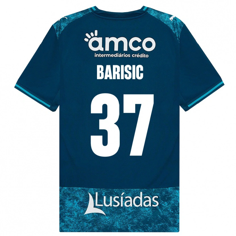 Danxen Men Adrian Barisic #37 Darkslate Gray Mediumturquoise Away Jersey 2026/27 T-Shirt