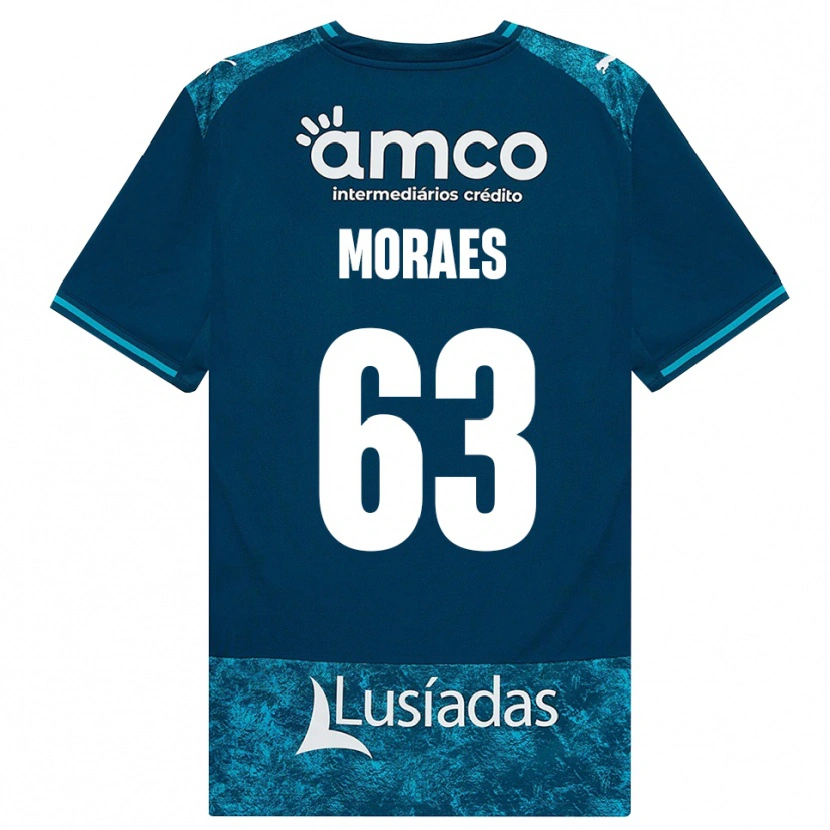 Danxen Men Guilherme Moraes #63 Darkslate Gray Mediumturquoise Away Jersey 2026/27 T-Shirt