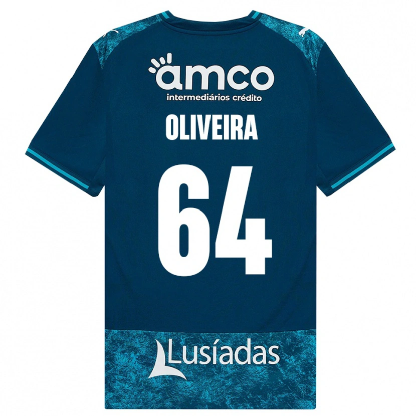Danxen Men Lucas Oliveira #64 Darkslate Gray Mediumturquoise Away Jersey 2026/27 T-Shirt