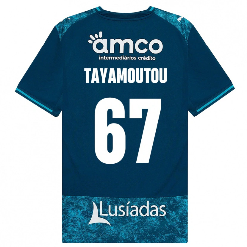 Danxen Men Enzo Tayamoutou #67 Darkslate Gray Mediumturquoise Away Jersey 2026/27 T-Shirt