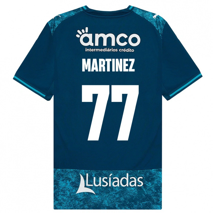 Danxen Men Gabri Martínez #77 Darkslate Gray Mediumturquoise Away Jersey 2026/27 T-Shirt