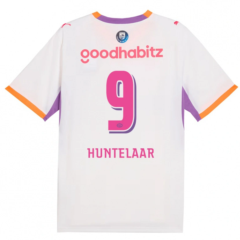 Danxen Men Seb Huntelaar #9 White Purple Orange Away Jersey 2026/27 T-Shirt