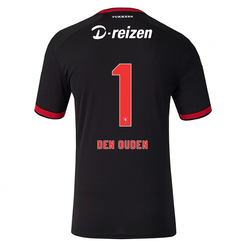 Danxen Men Jim Den Ouden #1 Red White Black Away Jersey 2026/27 T-Shirt