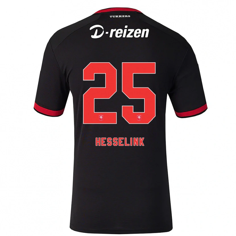 Danxen Men Lucas Vennegoor Of Hesselink #25 Red White Black Away Jersey 2026/27 T-Shirt
