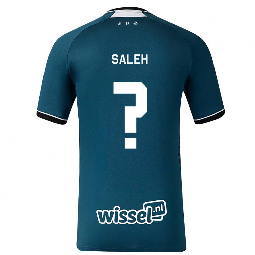 Danxen Men Amir Saleh #0 Dark Slate Gray White Away Jersey 2026/27 T-Shirt