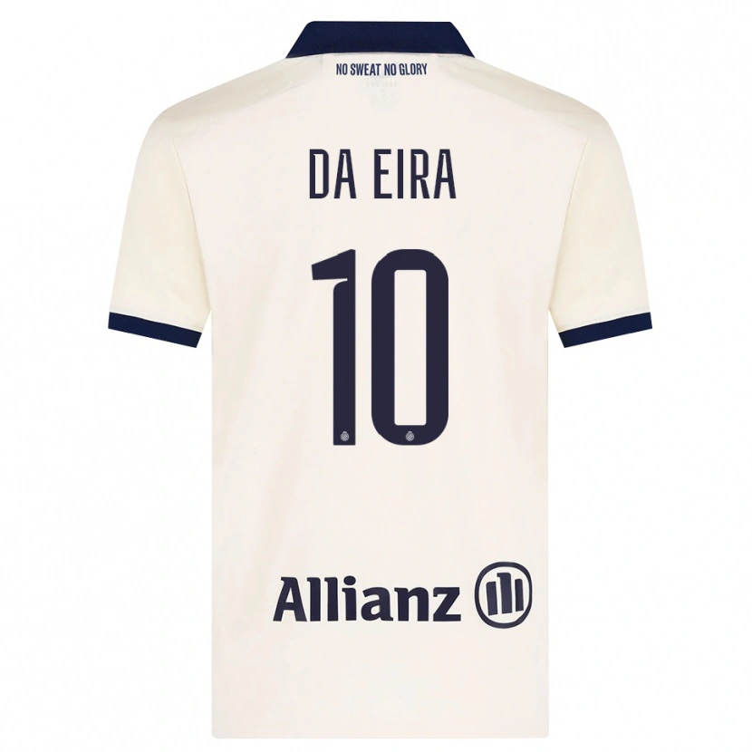 Danxen Men Stefanie Da Eira #10 Beige Black Away Jersey 2026/27 T-Shirt