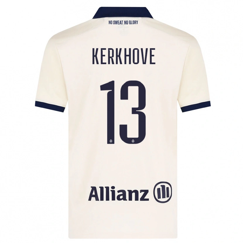 Danxen Men Angel Kerkhove #13 Beige Black Away Jersey 2026/27 T-Shirt