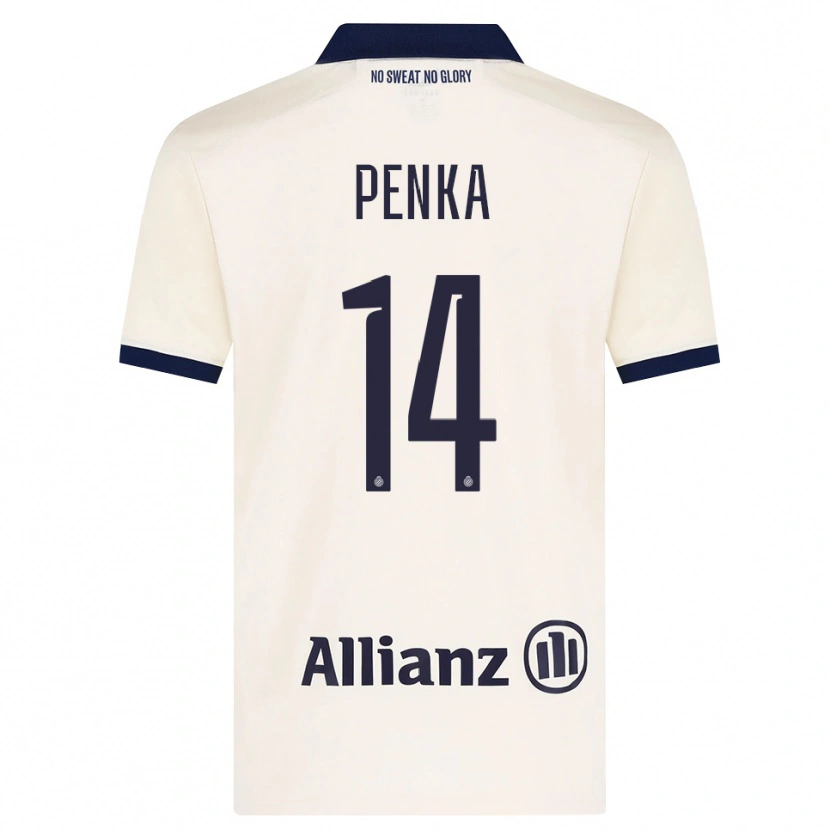 Danxen Men Godfried Penka #14 Beige Black Away Jersey 2026/27 T-Shirt