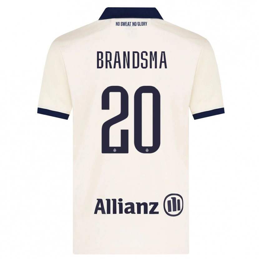 Danxen Men Ilke Brandsma #20 Beige Black Away Jersey 2026/27 T-Shirt