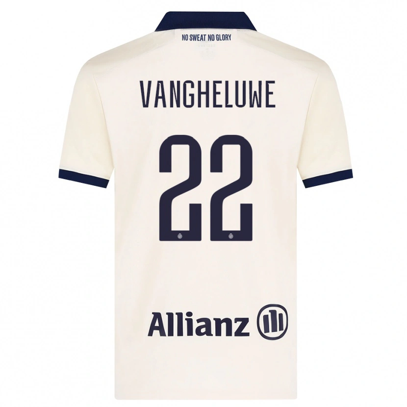 Danxen Men Jody Vangheluwe #22 Beige Black Away Jersey 2026/27 T-Shirt