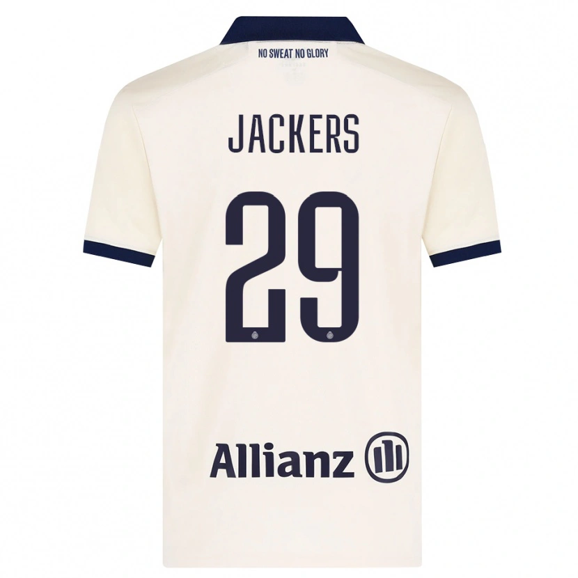 Danxen Men Nordin Jackers #29 Beige Black Away Jersey 2026/27 T-Shirt
