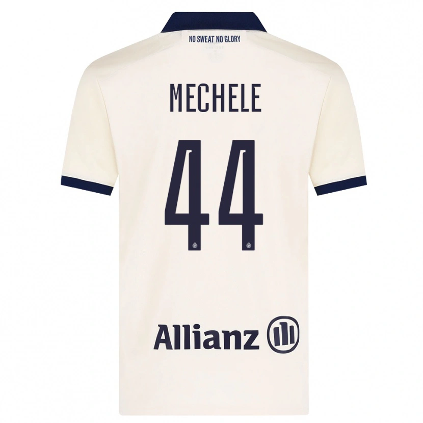 Danxen Men Brandon Mechele #44 Beige Black Away Jersey 2026/27 T-Shirt