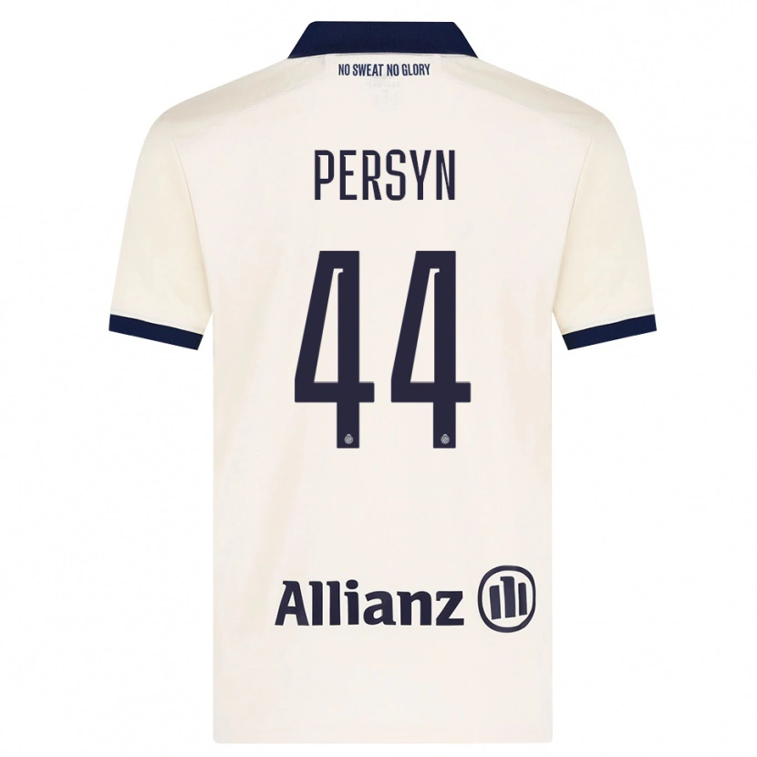 Danxen Men Noor Persyn #44 Beige Black Away Jersey 2026/27 T-Shirt