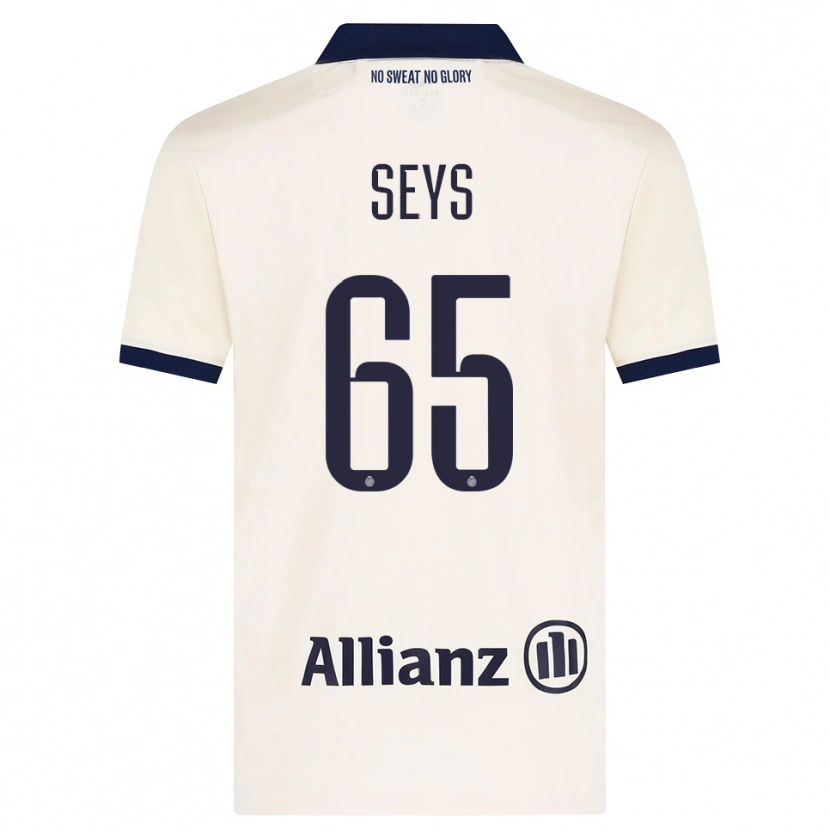 Danxen Men Joaquin Seys #65 Beige Black Away Jersey 2026/27 T-Shirt